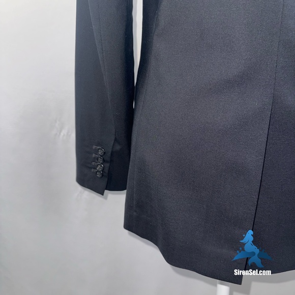 1162 J.Crew Wool Blend Blazer – Size 2 – Black - Picture 10 of 16